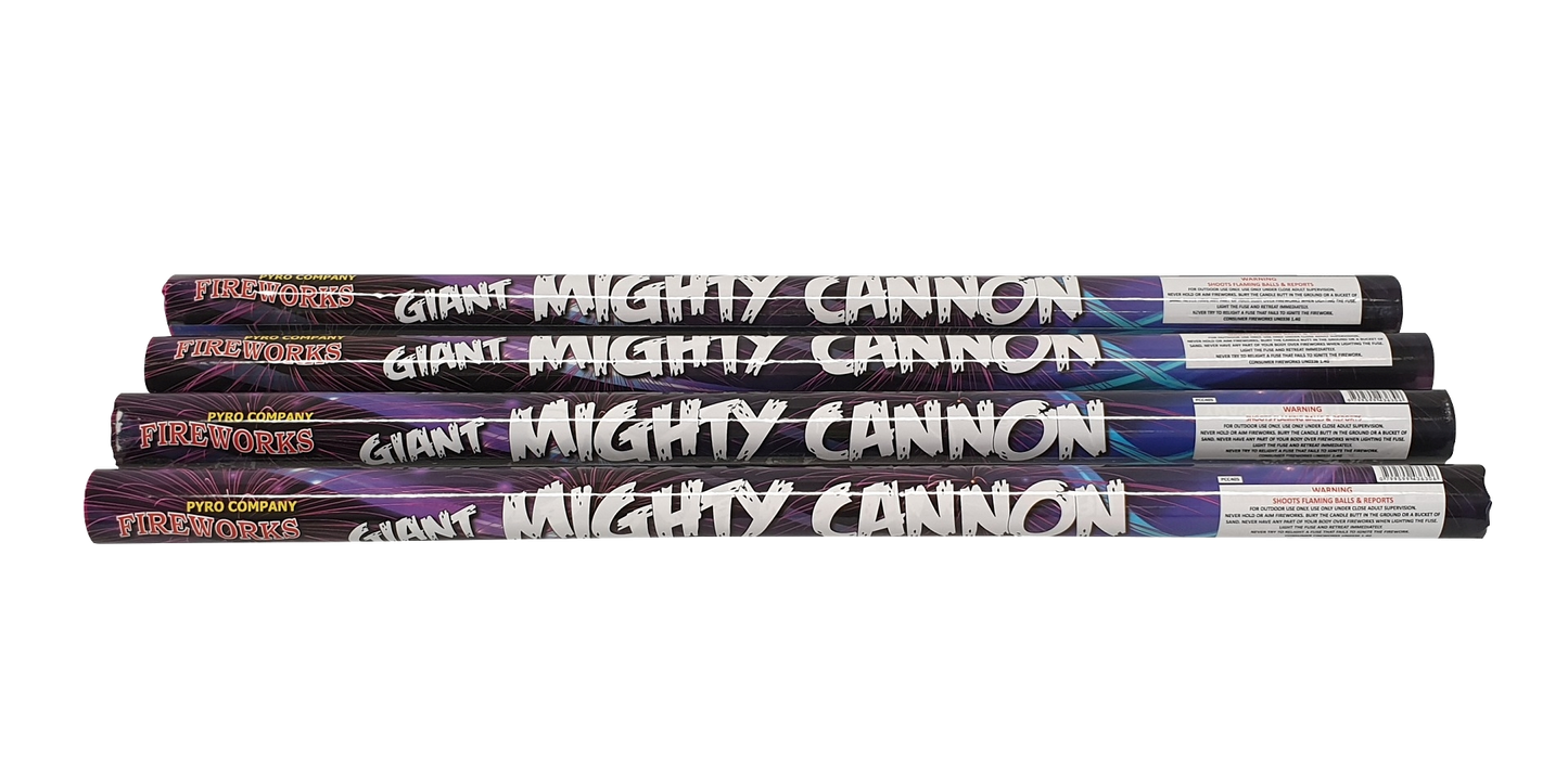 Giant Mighty Cannon Candles